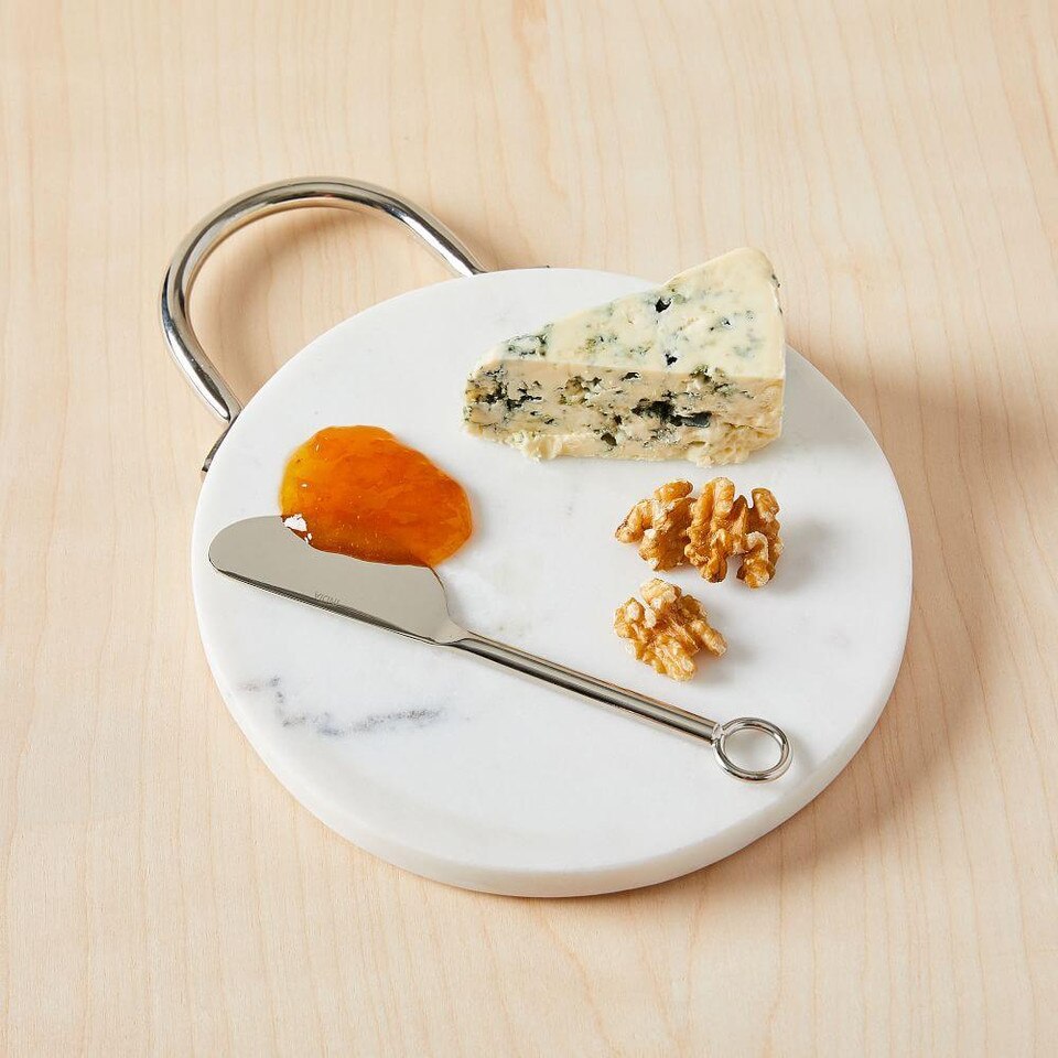 Nickel & Marble Cheese Board west elm United Kingdom